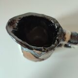 Artisanal ceramic pitcher vase