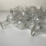 Antique stemmed glasses