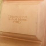 Vintage Italian ceramic cooking dish