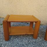 Huge 1970s elm sofa tips