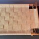 Army camp bed - daybed - jute braiding