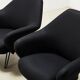 Osvaldo Borsani Pair of P32 Lounge Chairs for Tecno Italy 1956