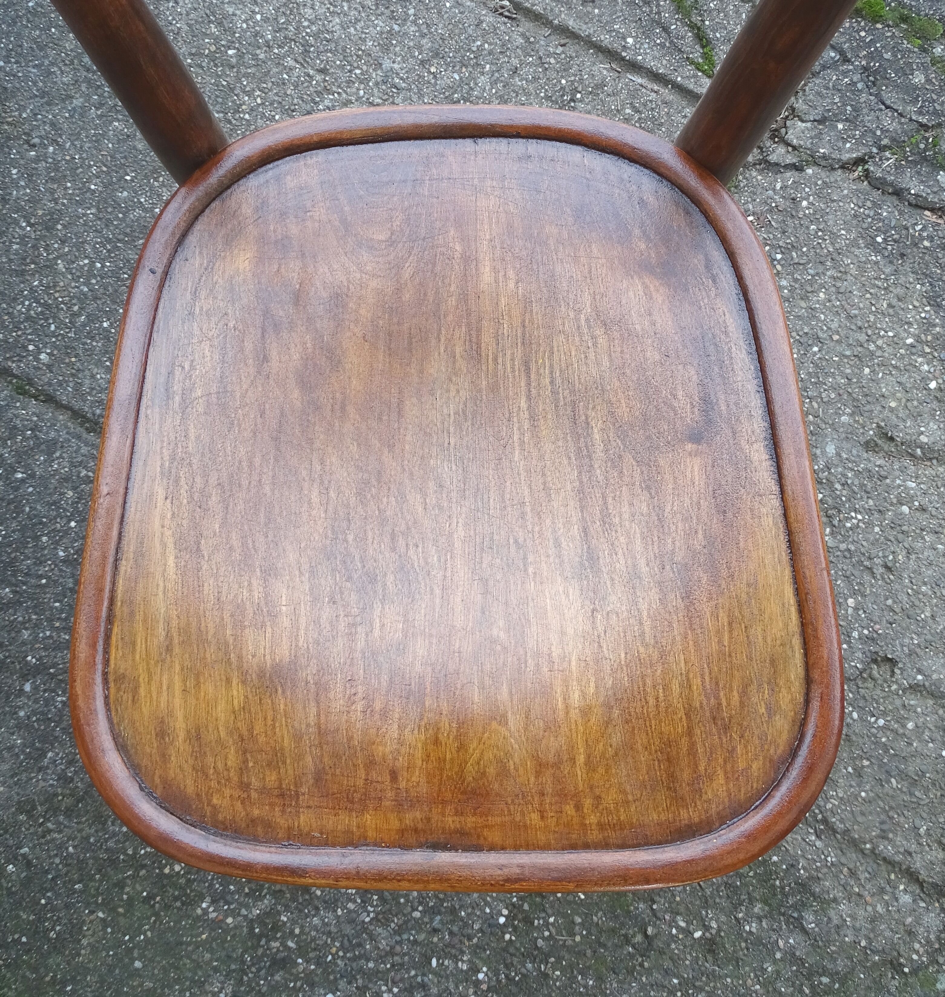 2 chairs bistro Horgen Glarus Switzerland circa 1930