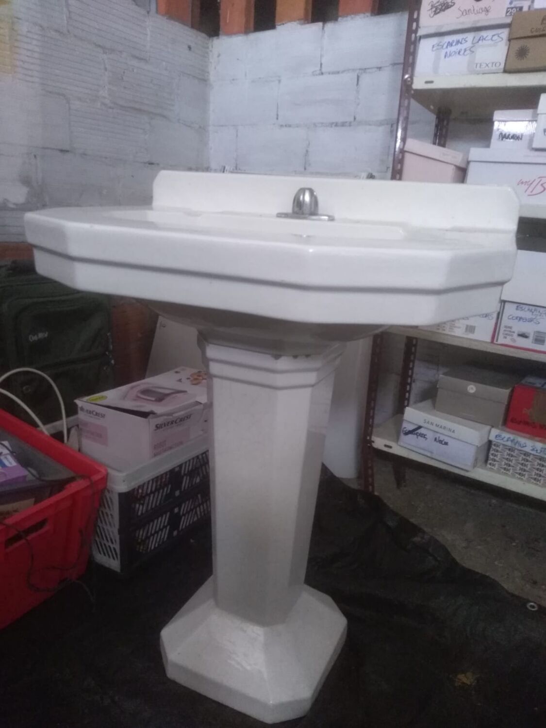 Lavabo salle de bain vintage