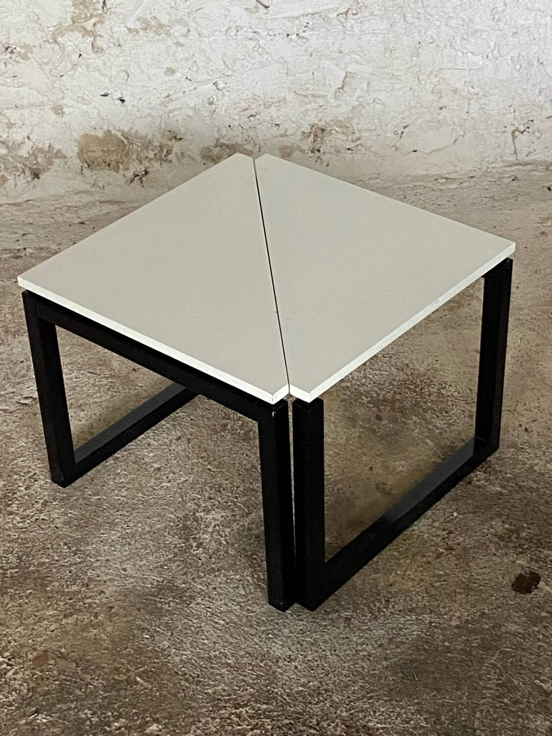 Paire de tables basses d’appoint, bouts de canapé