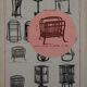 Magazine rack THONET No. 33 from 1904 - Viennese Secession -