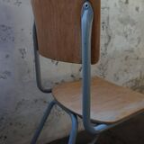 Industrial vintage Chairs Willem Hendrik Gispen for Gispen 1950s, Set of 2