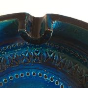 Bitossi XL ceramic ashtray, Italian design 60s, 25cm