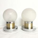 Pair of table lamps, 1970s