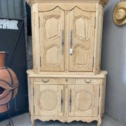 Louis XV buffet in raw wood