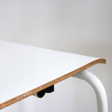 Set of 4 industrial stacking chairs