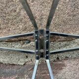 Wall mounted coat rack metal iron vintage mid-century coat hooks 1960s atelier