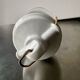 Art Deco ceiling pendant lamp in porcelain & glass