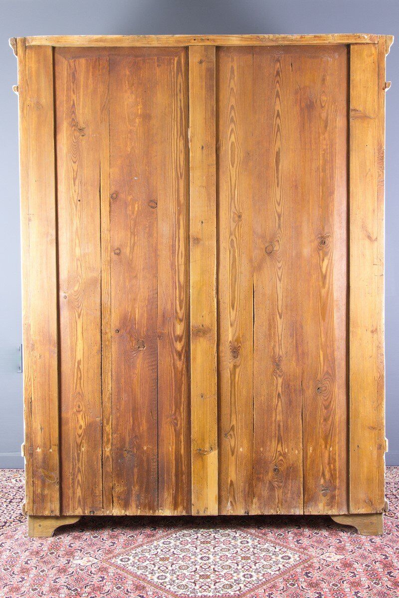 Solid pine 2-door armoire, ca. 1920s | Selency