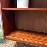 Vintage display cabinet bookcase shelf
