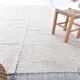 7x12 Soft Pastel Blue Handmade Vintage Rug, 206x357Cm