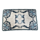 Pure wool blue rug 125x78cm
