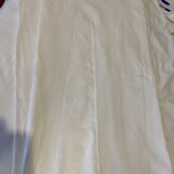 White hemp drape