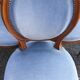 6 chaises à  médaillon Louis XVI