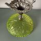 Fruit bowl, pedestal compote in opaline.