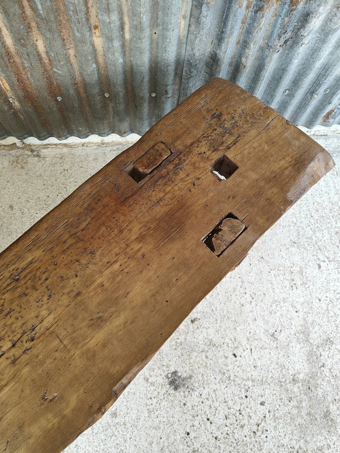 Brutalist coffee table