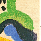 Tapis Mural Pablo Picasso pour Desso Tête D'homme édition limitée N°231/500 1964