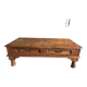 Solid wood coffee table