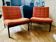 Pair of vintage Scandinavian armchairs