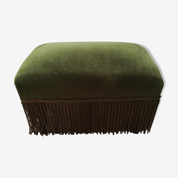 Pouf repose-pieds vintage