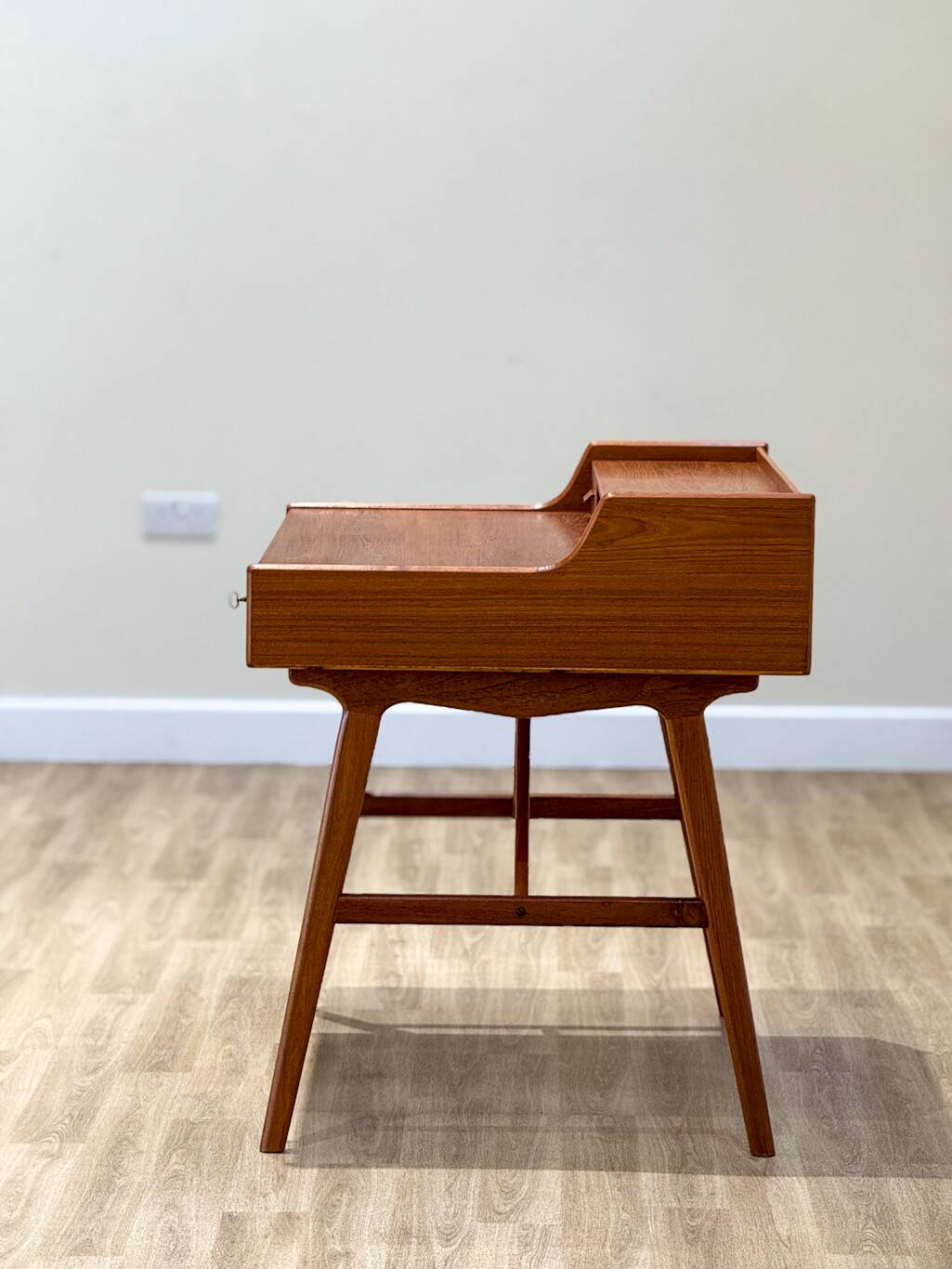 Teak Model 56 Desk by Arne Wahl Iversen, 1960s