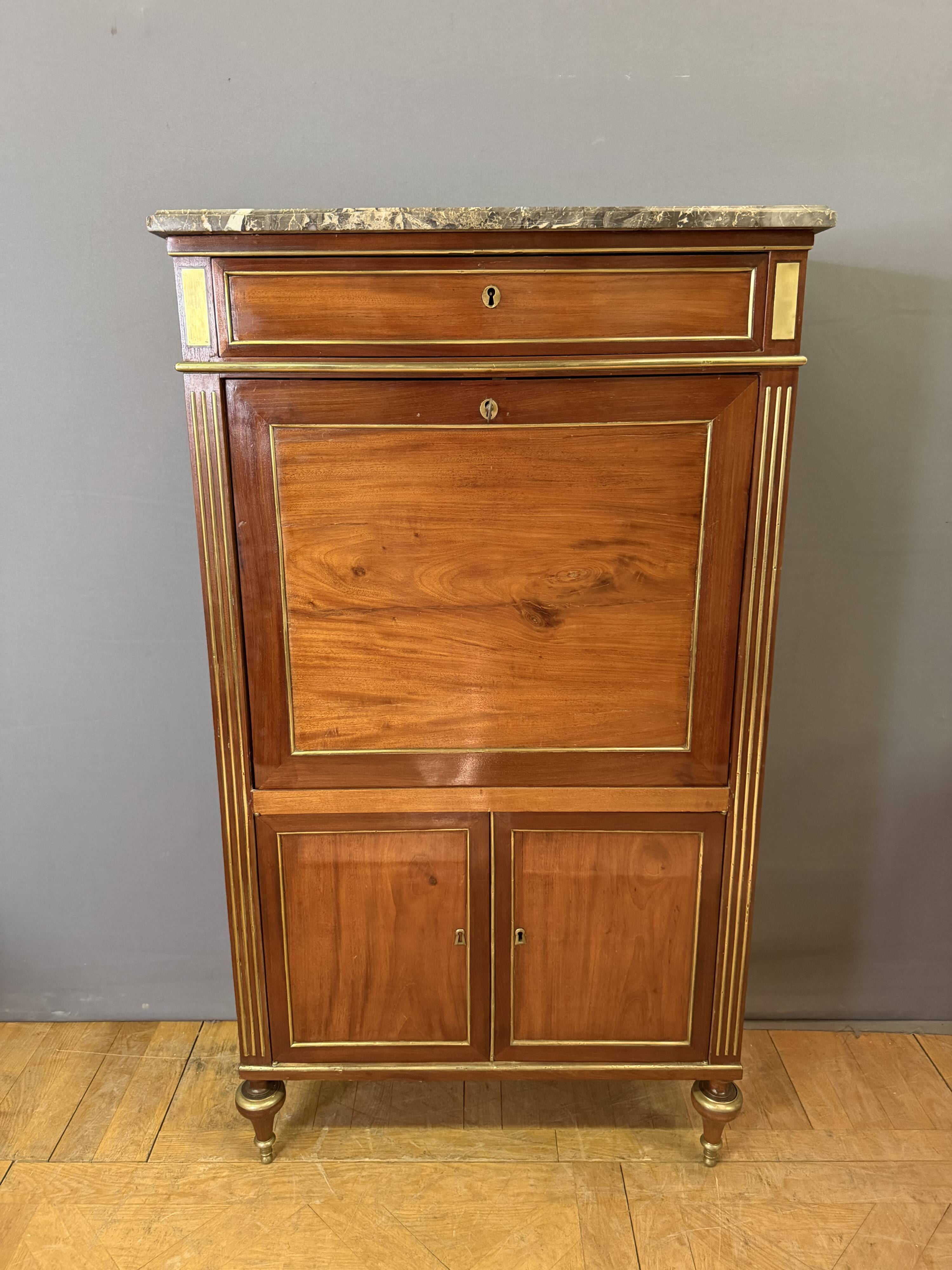 Secrétaire Directoire en Acajou XVIIIème