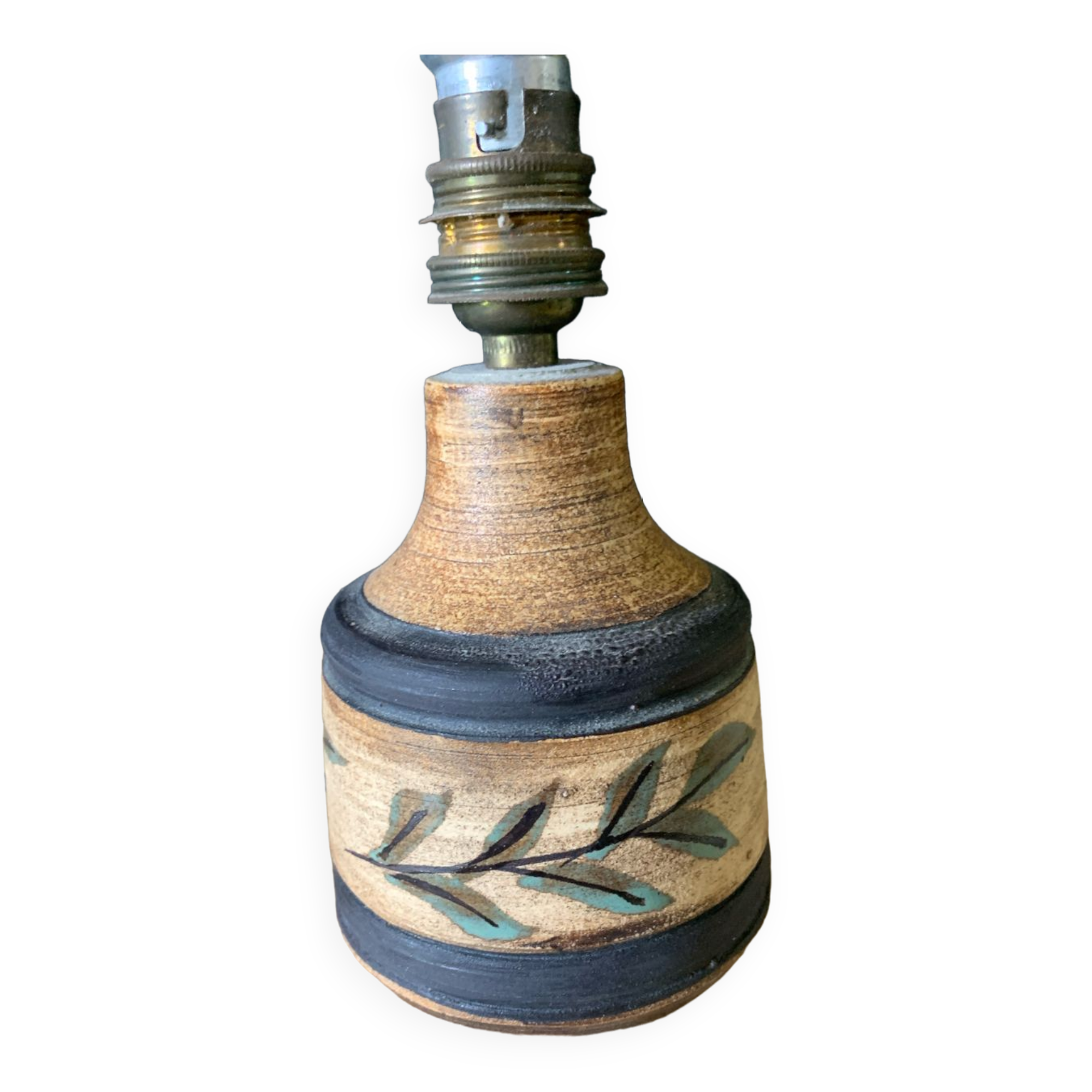 Pied de lampe signe Le Trident Vallauris