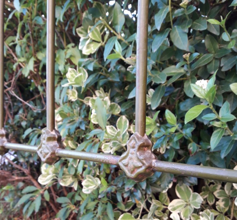 Napoleon III iron headboard L127xH144