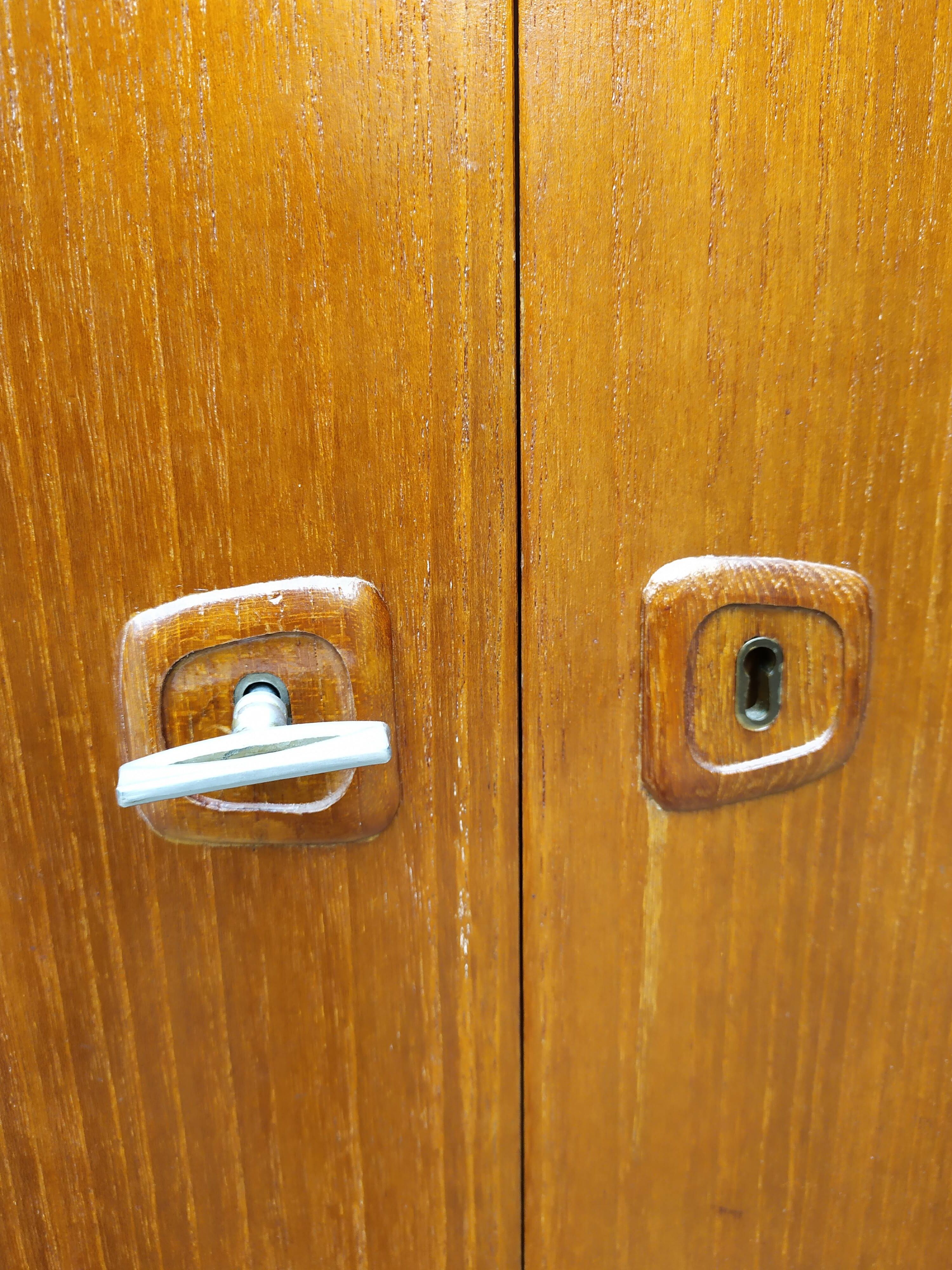 Scandinavian wardrobe teak