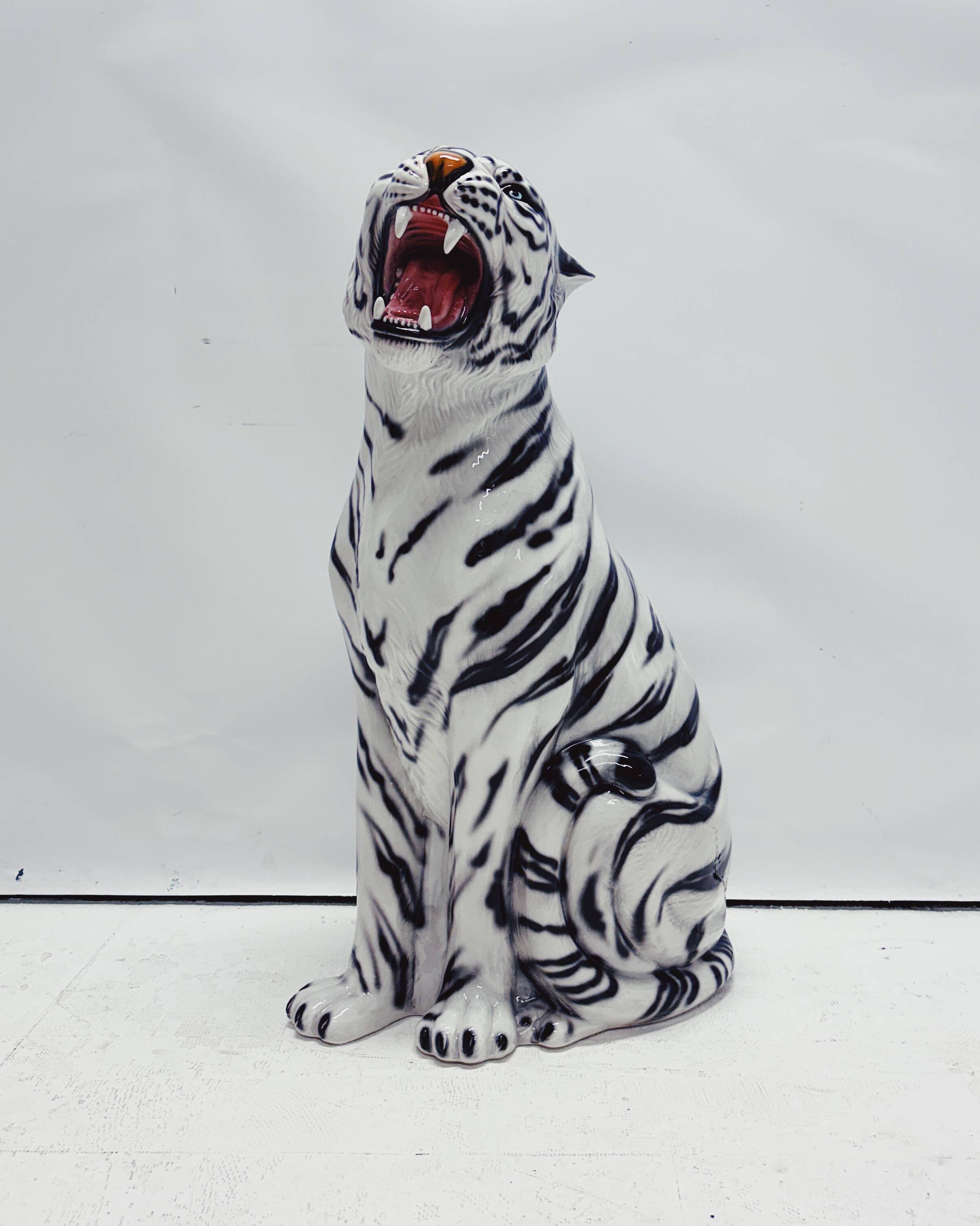 Céramique Tigre Blanc