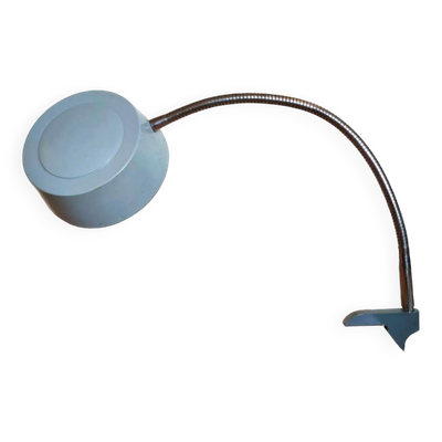 Lampe Jumo bras flexible et étau design années 60