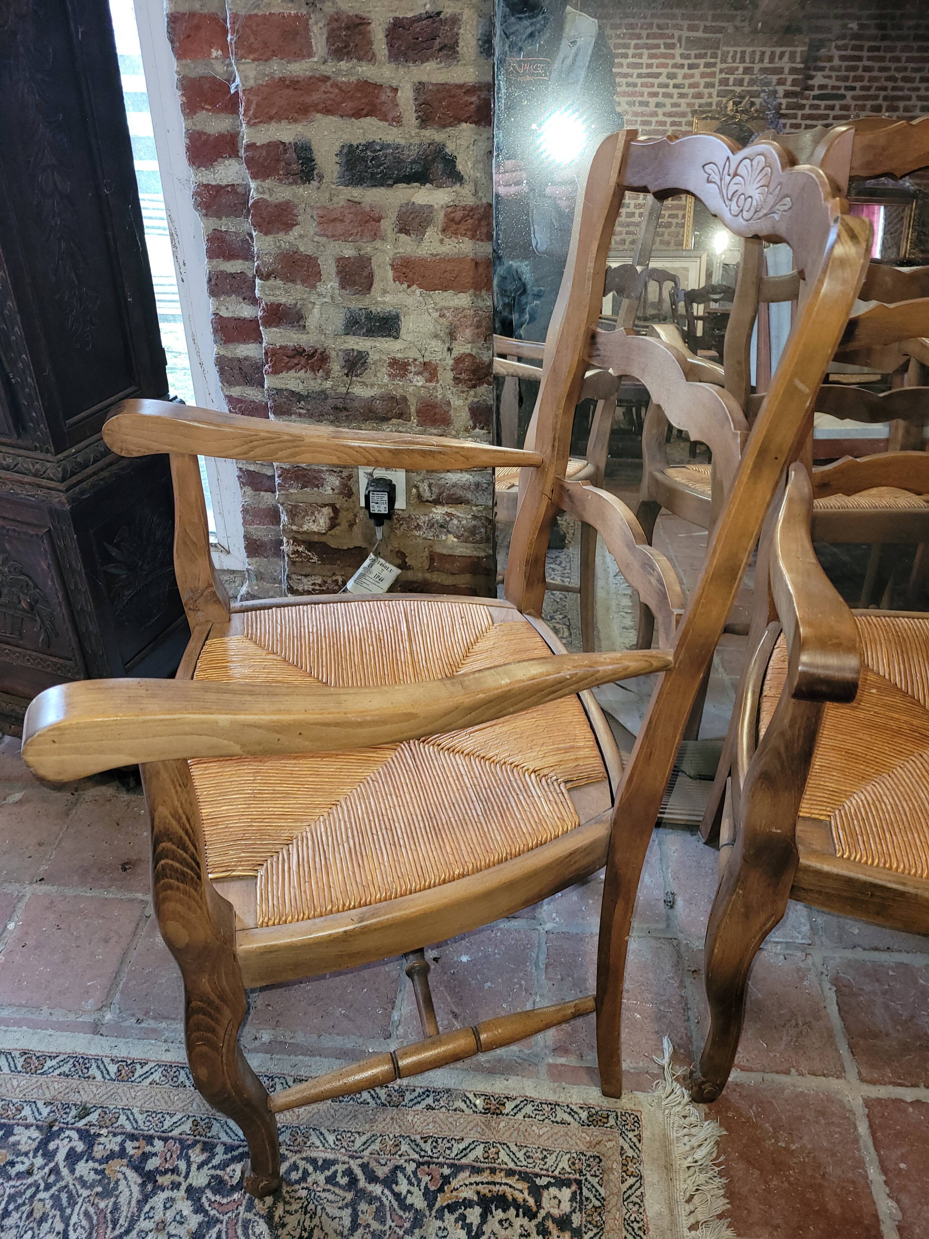 Pair of glitter armchairs