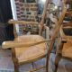 Pair of glitter armchairs
