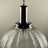 Mid-century glass pendant lamp, Italy, 1960s