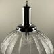 Mid-century glass pendant lamp, Italy, 1960s