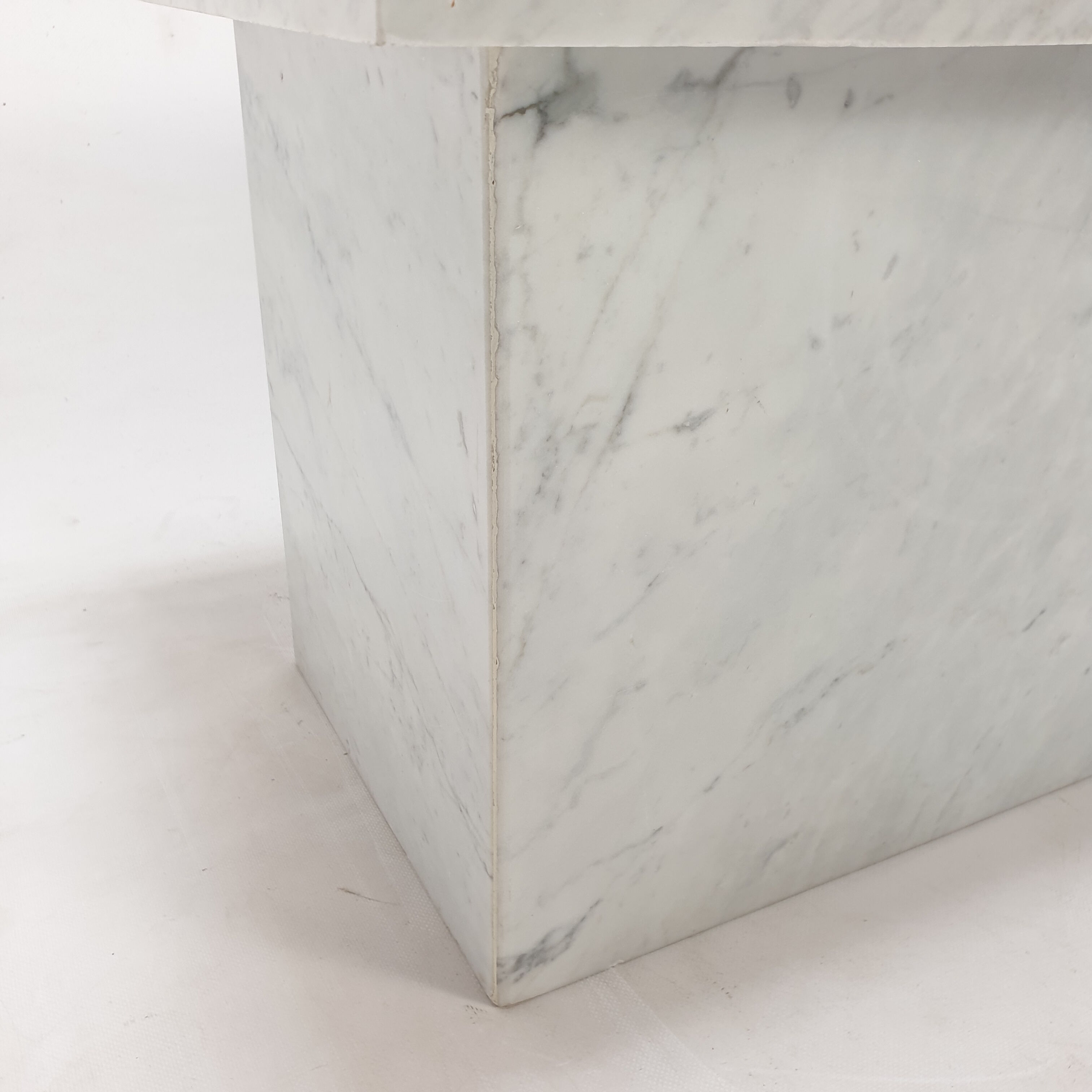 Italian Marble Coffee or Side Table, 1980s