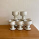 Beige glazed stoneware bowls
