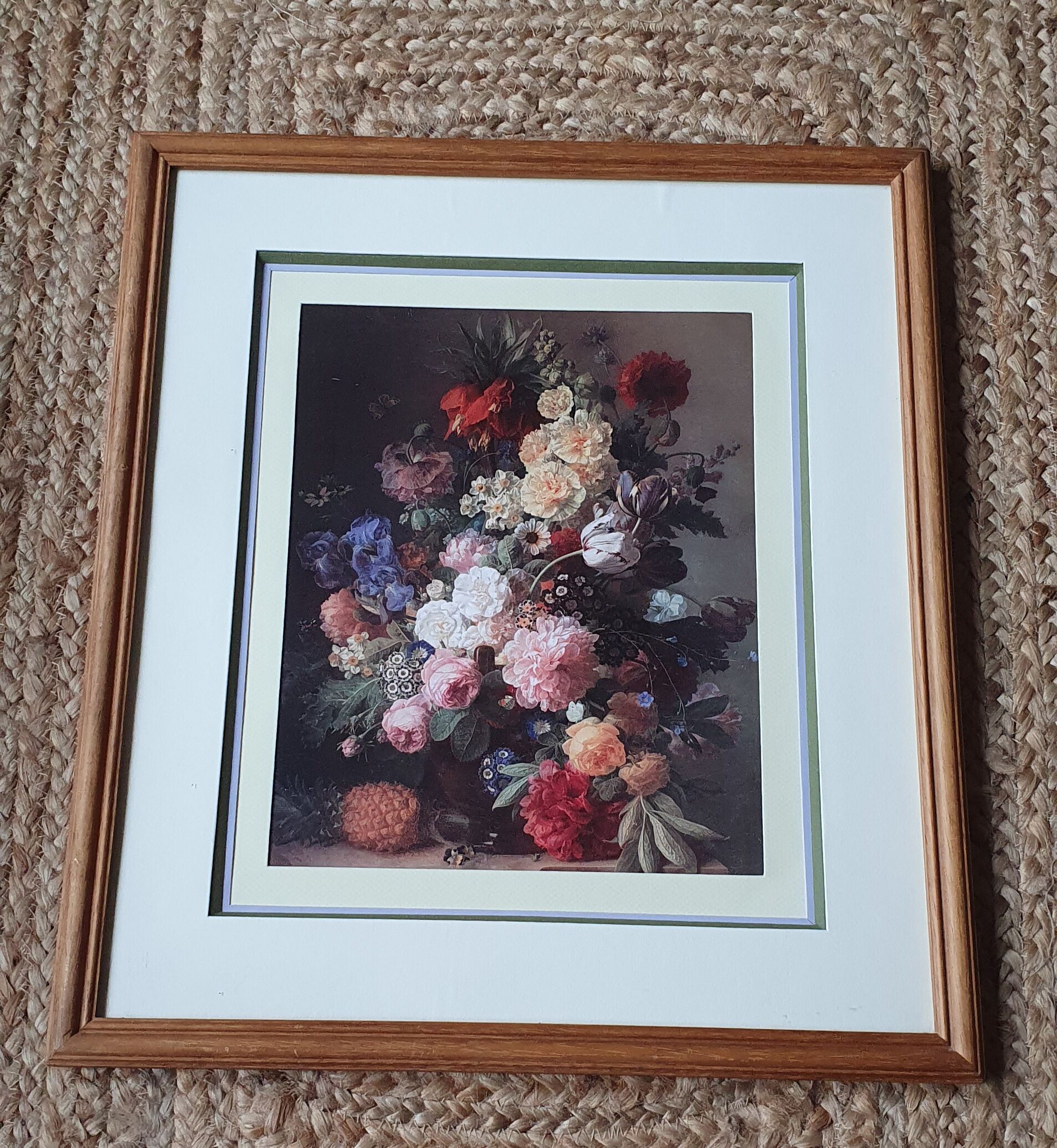 Flower bouquet painting