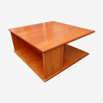 Teak wheeled coffee table for G Plan, 1987