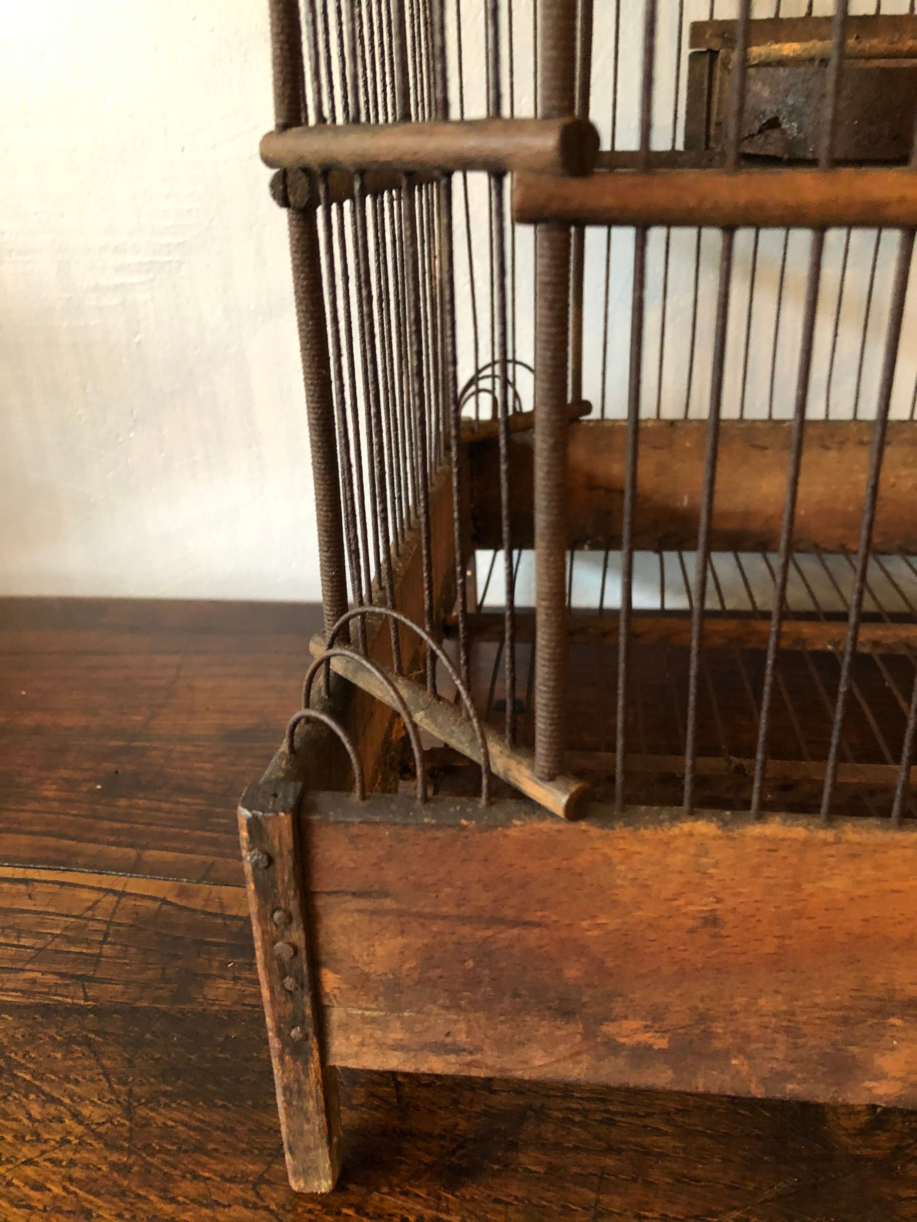Ancient bird cage