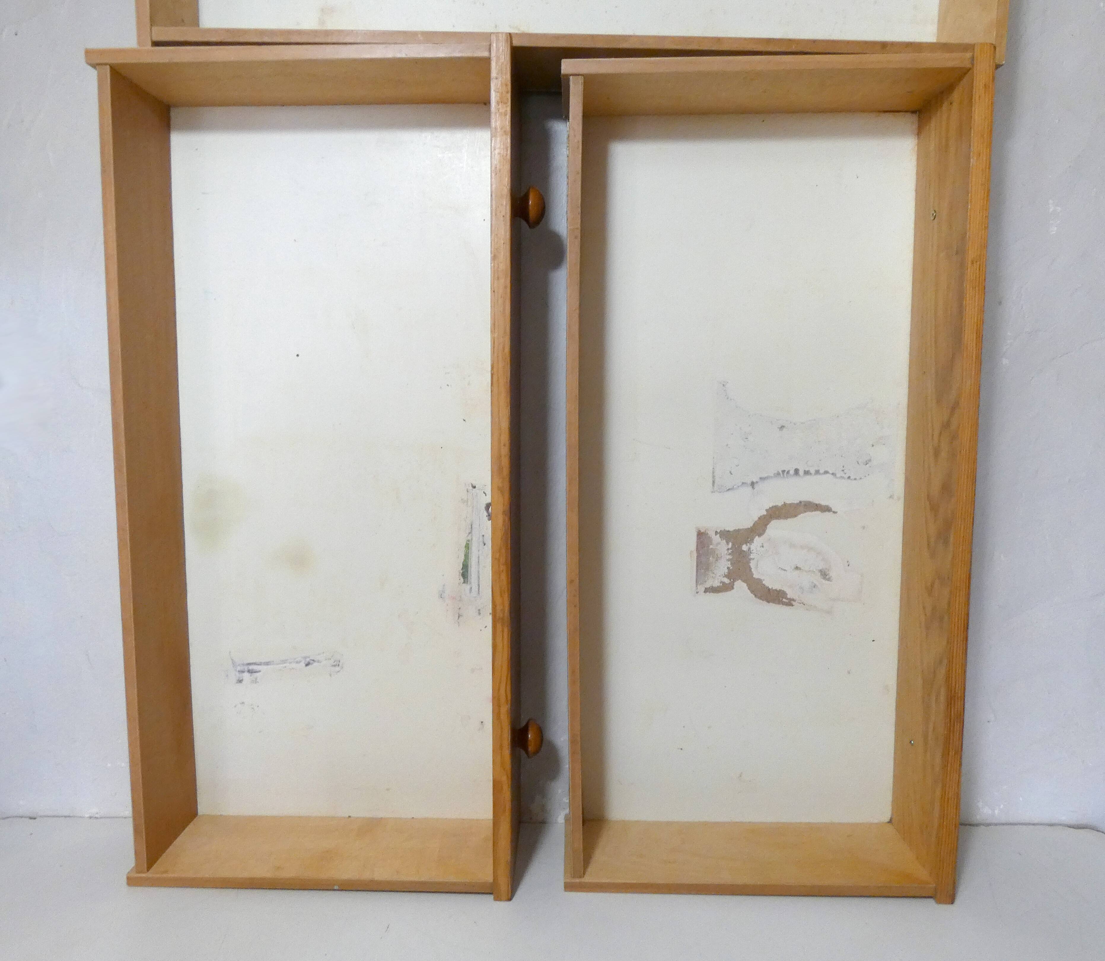 old vintage wooden chest of drawers GDR