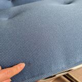 Blue Pollock Knoll armchair