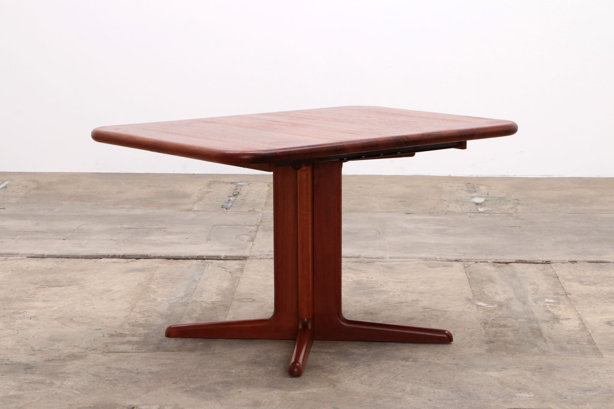 Danish set of 4 Kai Kristansen chairs and a table from Korup, 1960 Denmark.