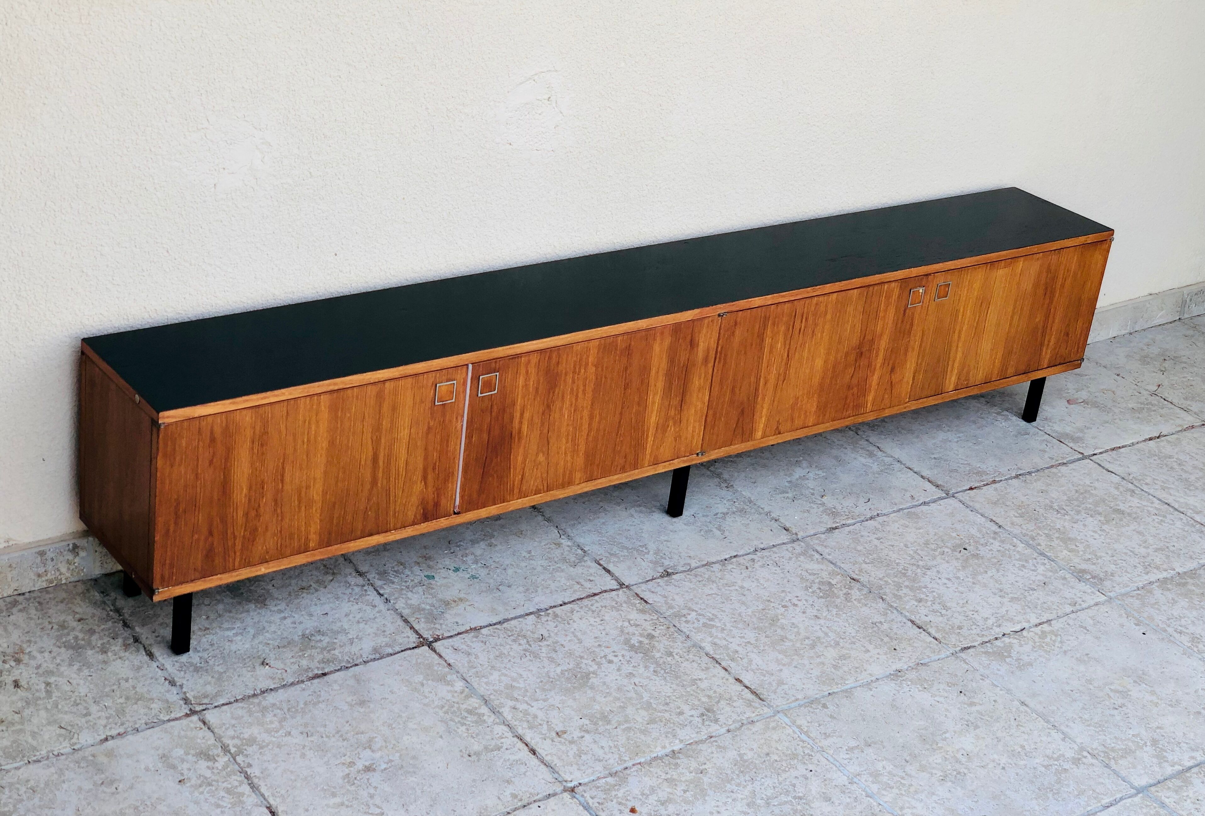 Scandinavian teak bass enfilade, 1960