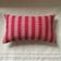Cushion Kachin red beige 30x50 cm